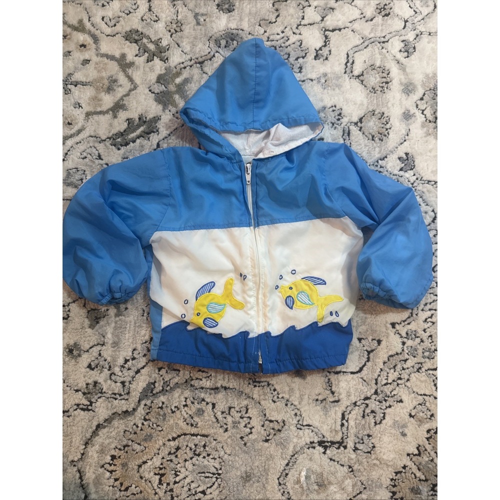 Vintage 1990's‎ Kids Alpine Way Wind Breaker Jacket With Lining 3T